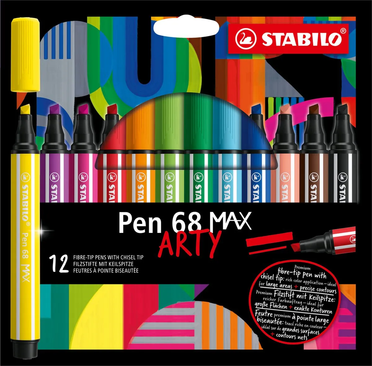 STABILO Pen 68 MAX ARTY Viltstiften