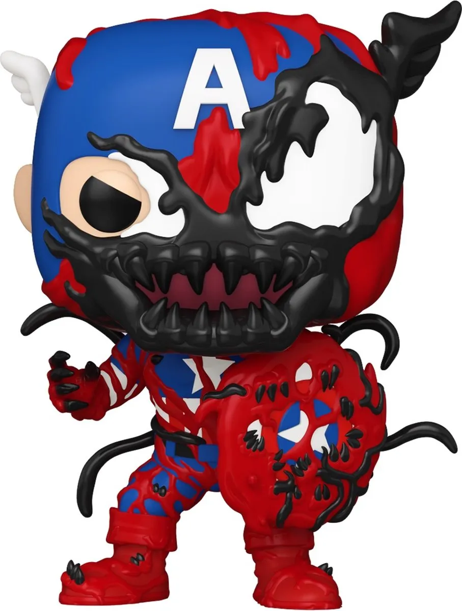 Funko Pop! Carnage Captain America 82644 - Vinylfiguur - Multicolor