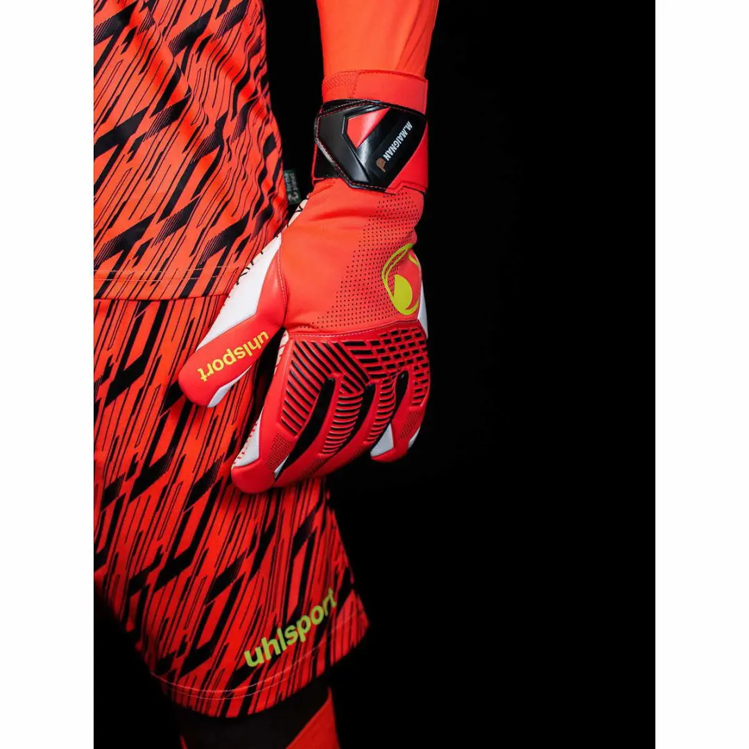 Uhlsport Progressive Keeperset Heren - Fluorood/Fluogeel 2XL
