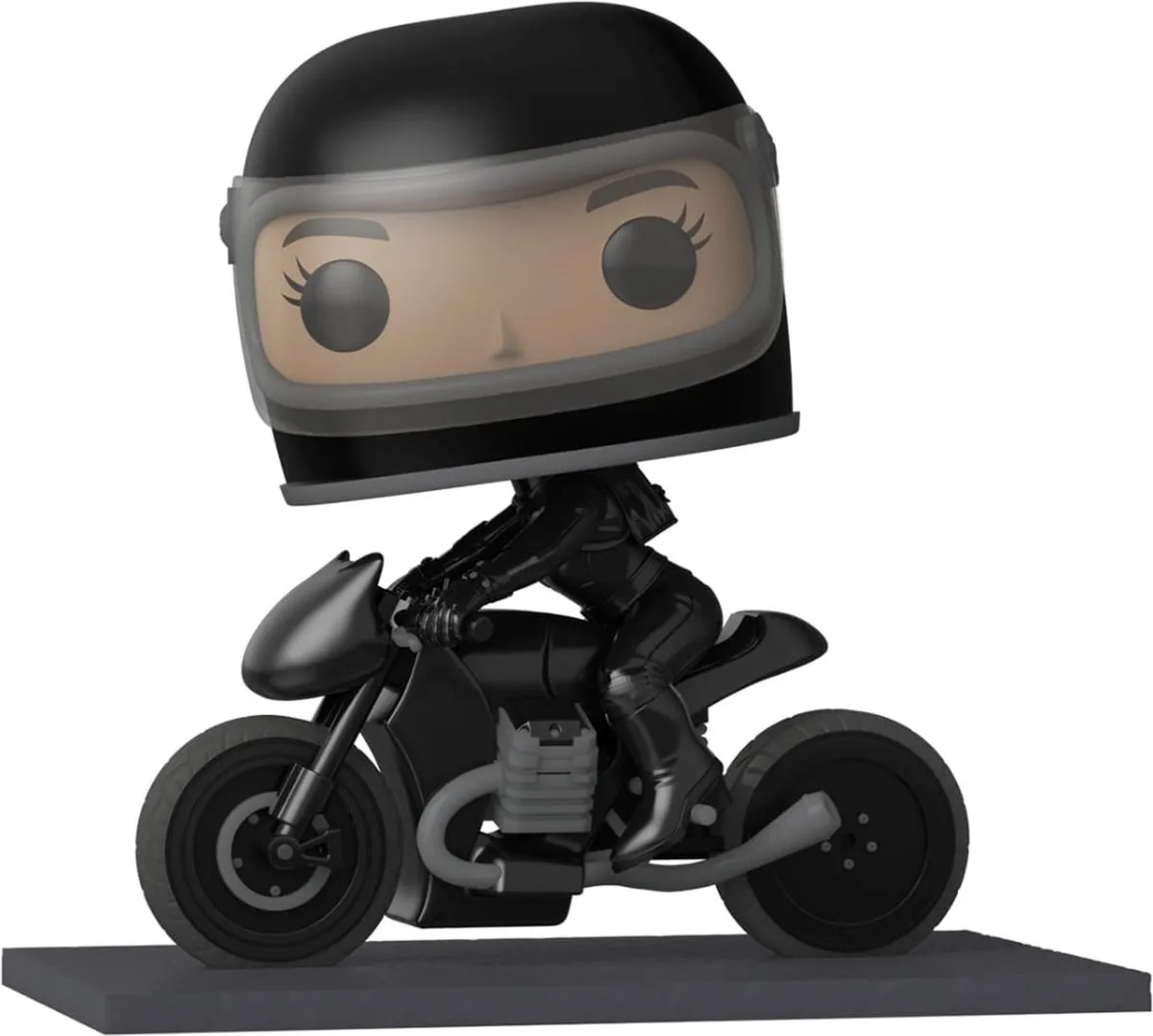 Funko Batman POP! Rides Deluxe Selina On Motorcycle 59287 - Zwart - afbeelding 6 van 6