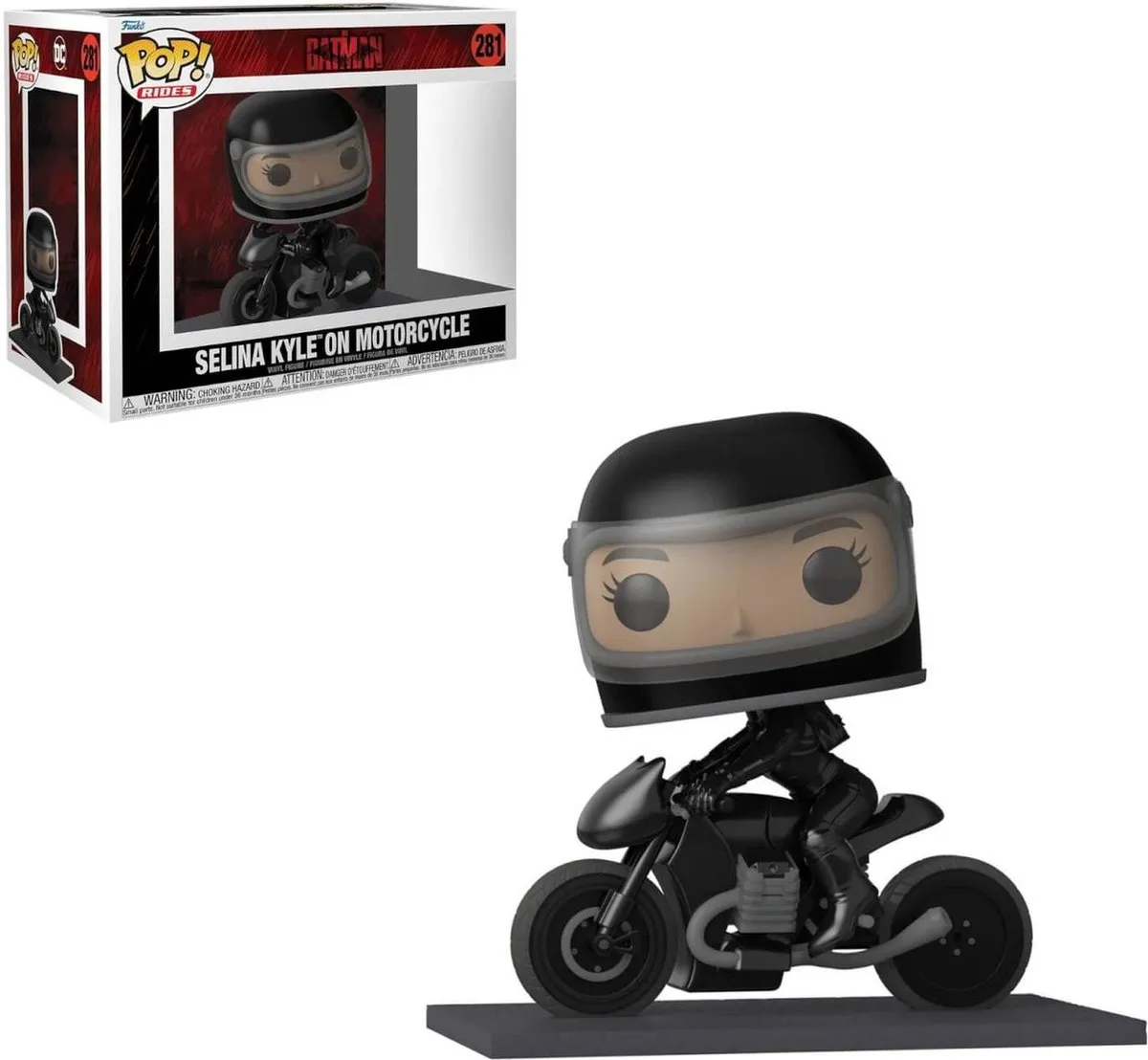 Funko Batman POP! Rides Deluxe Selina On Motorcycle 59287