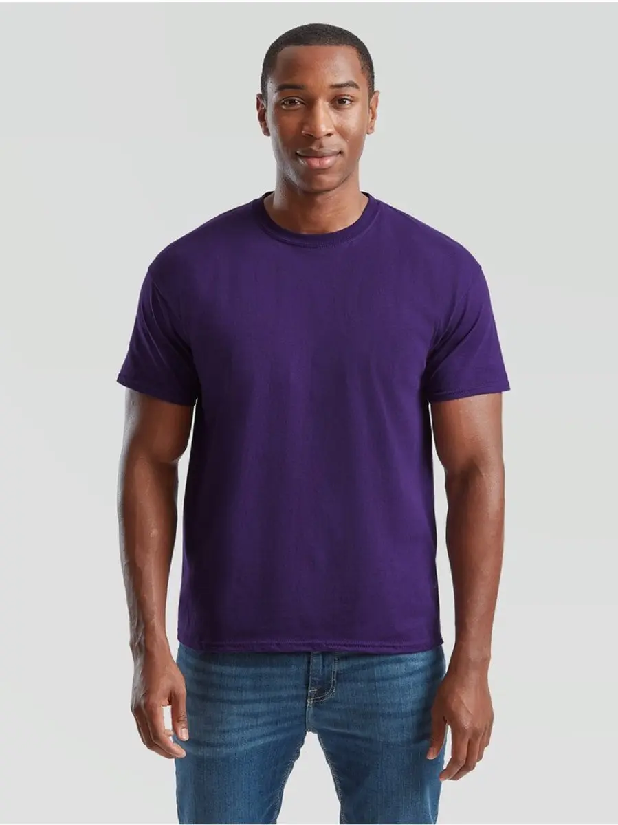 Fruit of the Loom Original T-shirt - Paars - S