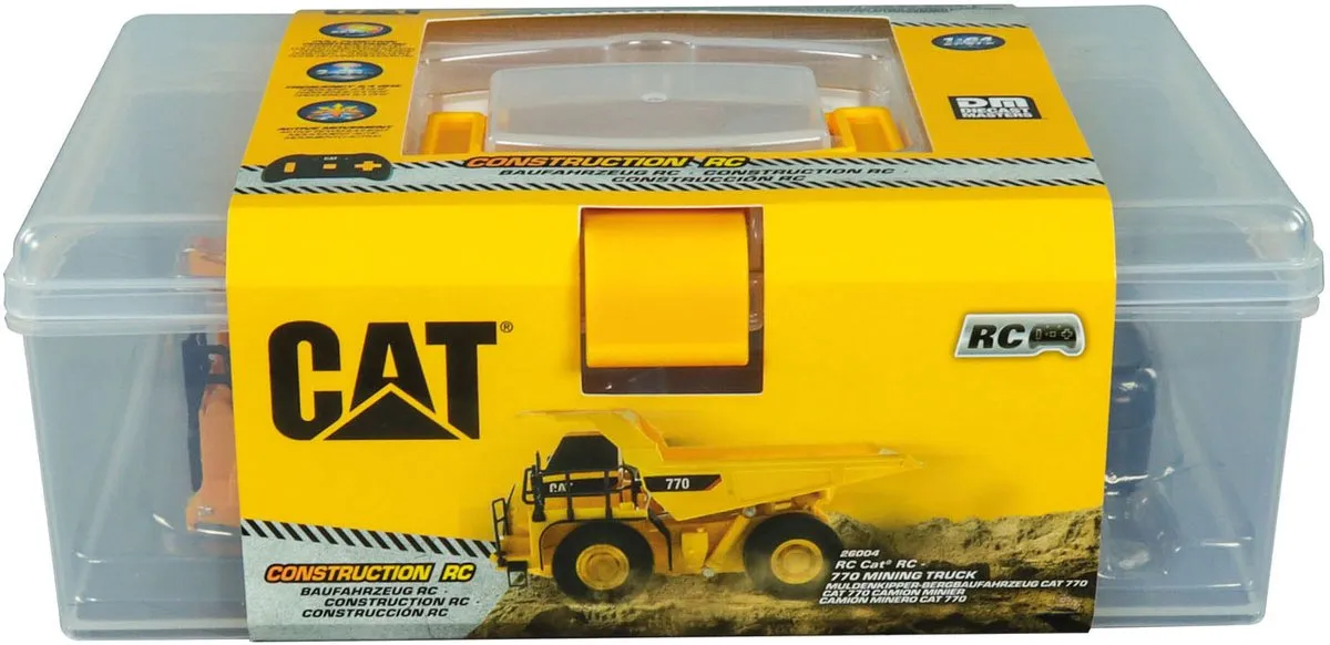 Carrera CAT Mini RC 770 Mijnbouw Truck - Geel - MPN 37026004