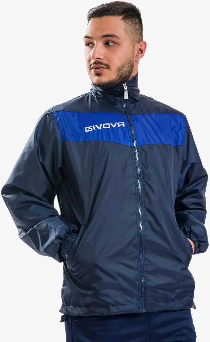 Givova Rain Scudo Jas - Blauw Geel XL - afbeelding 6 van 6