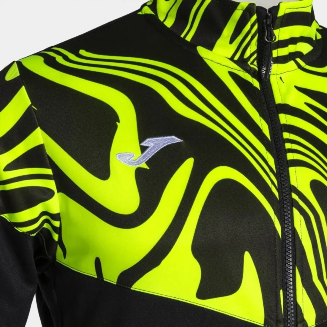 Joma Lion II Trainingspak - Zwart/Lichtgeel - L