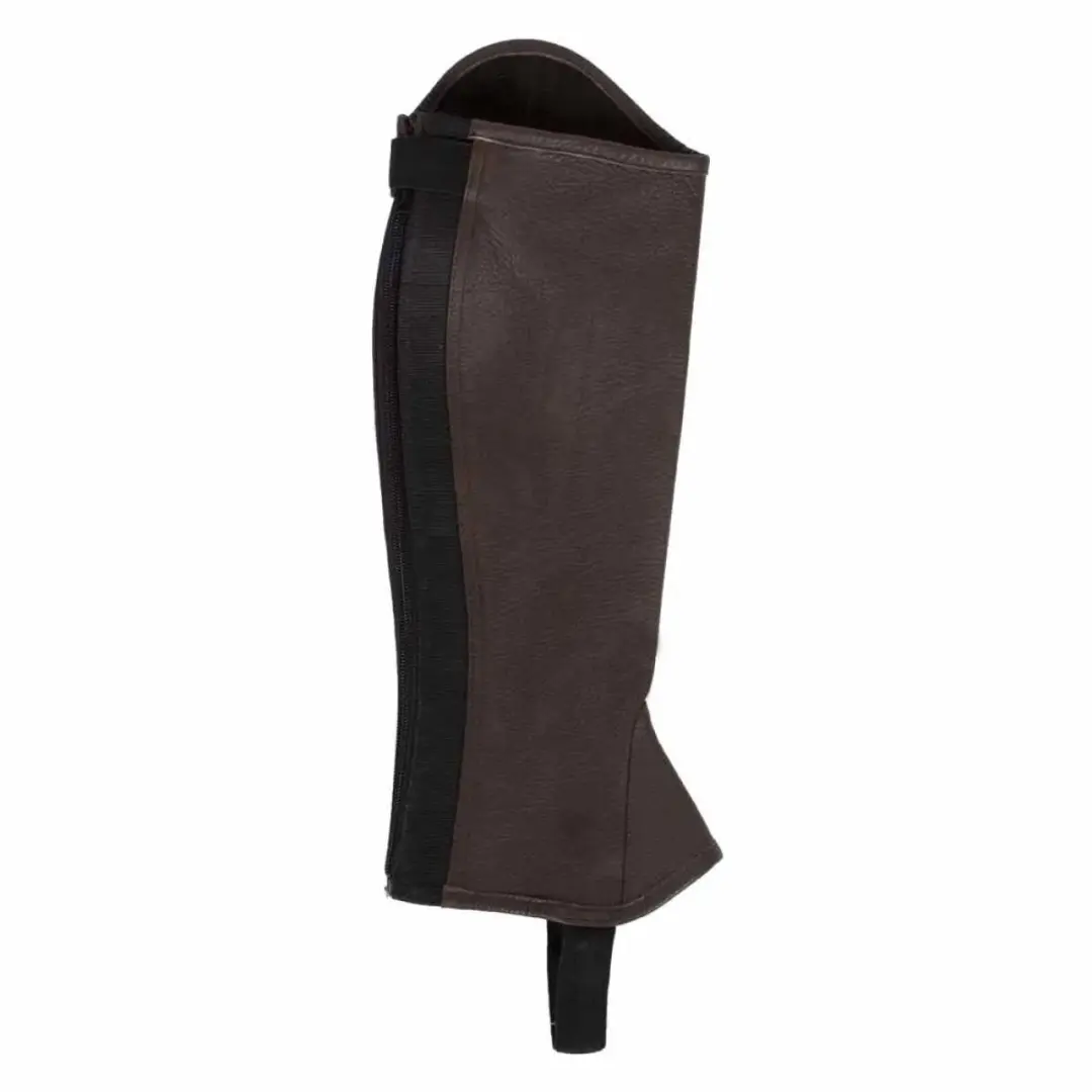 Mondoni Braga Minichaps L - Donkerbruin Leer