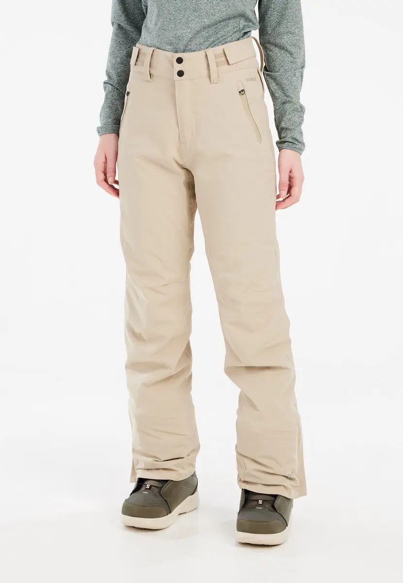 Protest Prtcinnamones Skibroek Dames - Waterkolom 10K - Bamboobeige