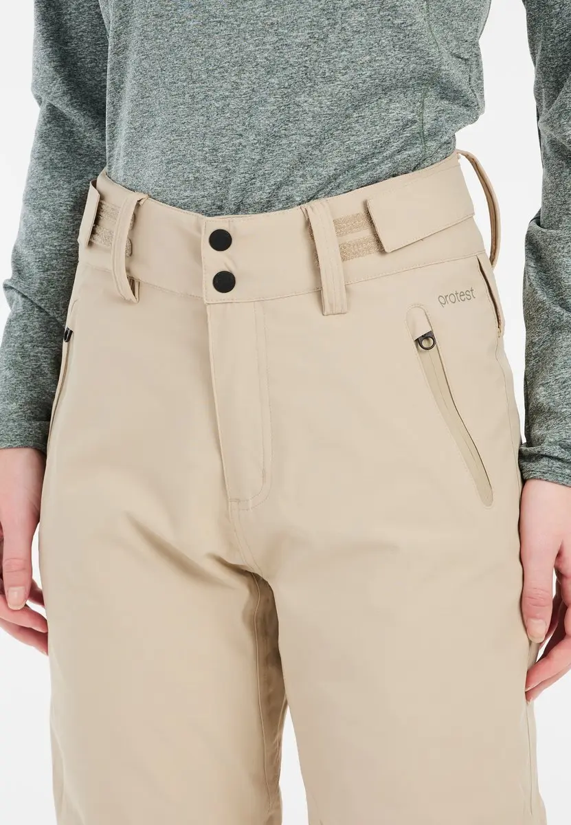 Protest Prtcinnamones Skibroek Dames - Waterkolom 10K - Bamboobeige