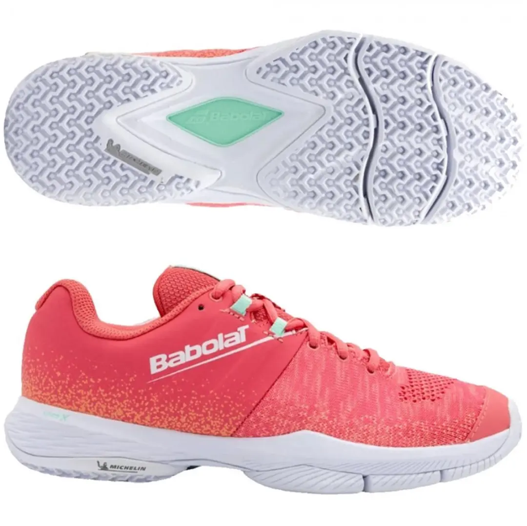 Babolat Sensa Dames Padel Schoenen - 41 - Oranje