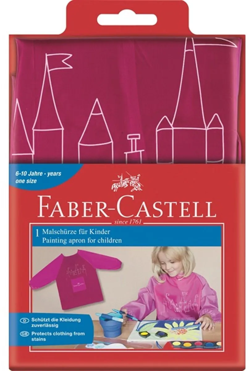 Faber-Castell Verfschort FC-201204 - Rood/Orange