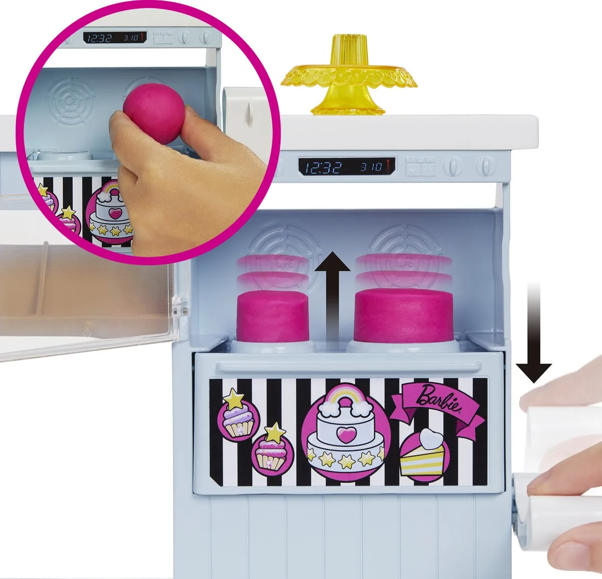 Barbie Bakkerij Speelfigurenset HGB73 - Meerkleurig