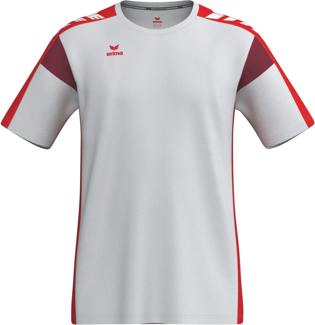 Erima Celebrate 125 T-Shirt Kinderen - 152 - Wit/Rood
