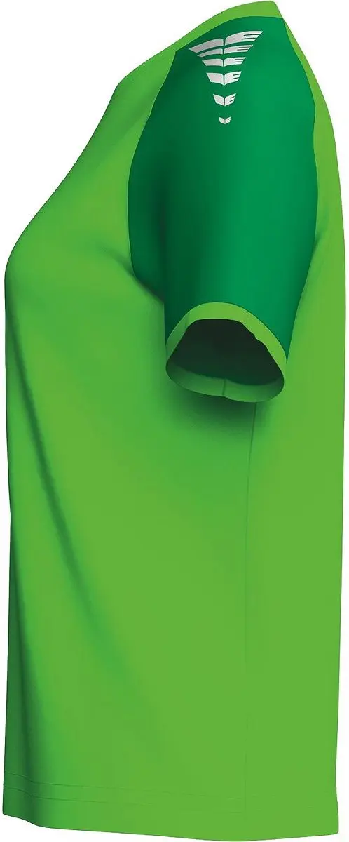 Erima Wings Shirt Dames - Korte mouw - Maat 40 - Green Gecko