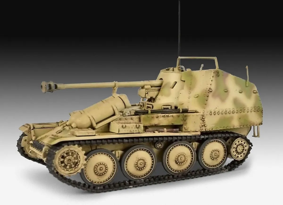 Revell 03316 Sd.Kfz. 138 Marder III Ausf. M Modelbouwpakket - 1:72 - Multi