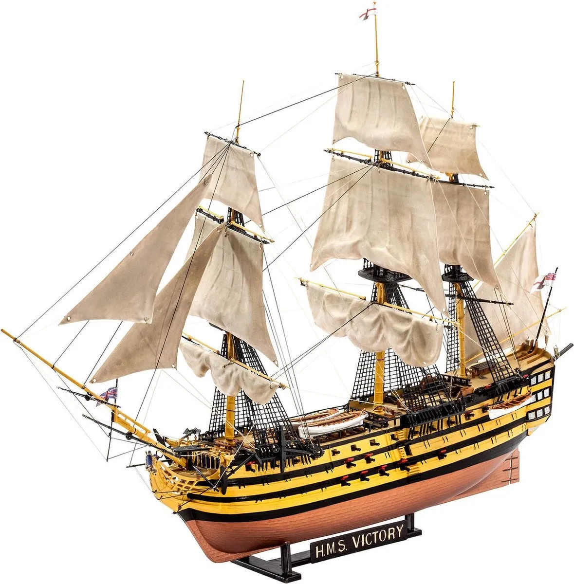 Revell HMS Victory 65408 Modelbouwpakket - 1:225 - 269 Onderdelen - Multi