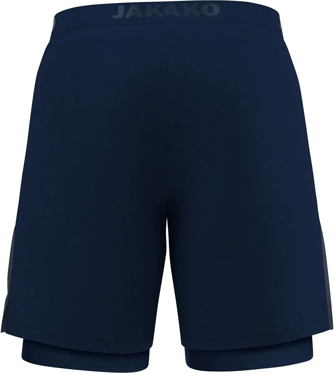 JAKO Power 2-In-1 Short Dames - Marine - Maat 36