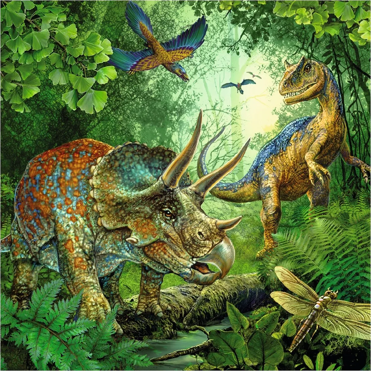 Ravensburger Dinosauriërs 3x49 Puzzels - Multicolor - afbeelding 6 van 6