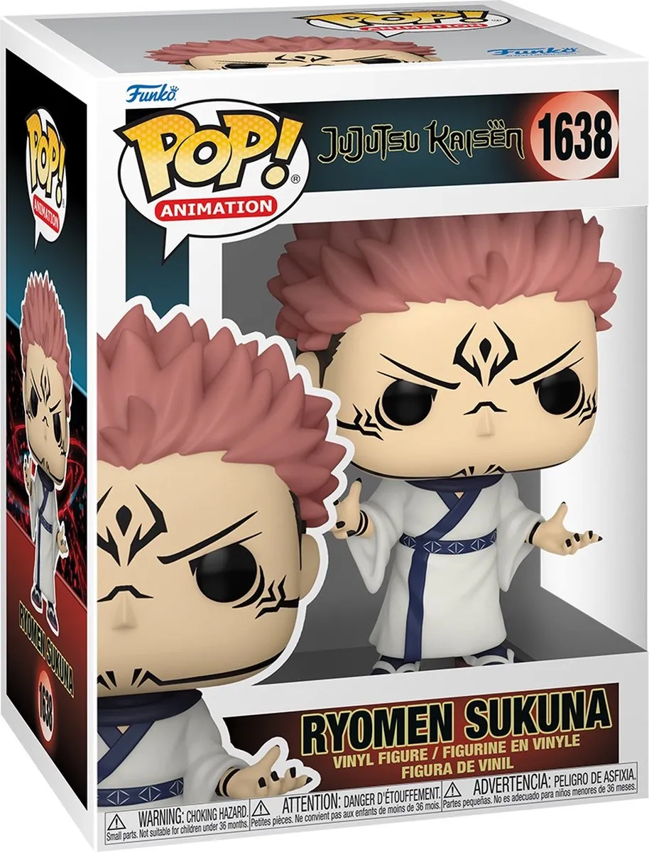 Funko Pop! Jujutsu Kaisen Ryomen Sukuna 80282 - Multicolor