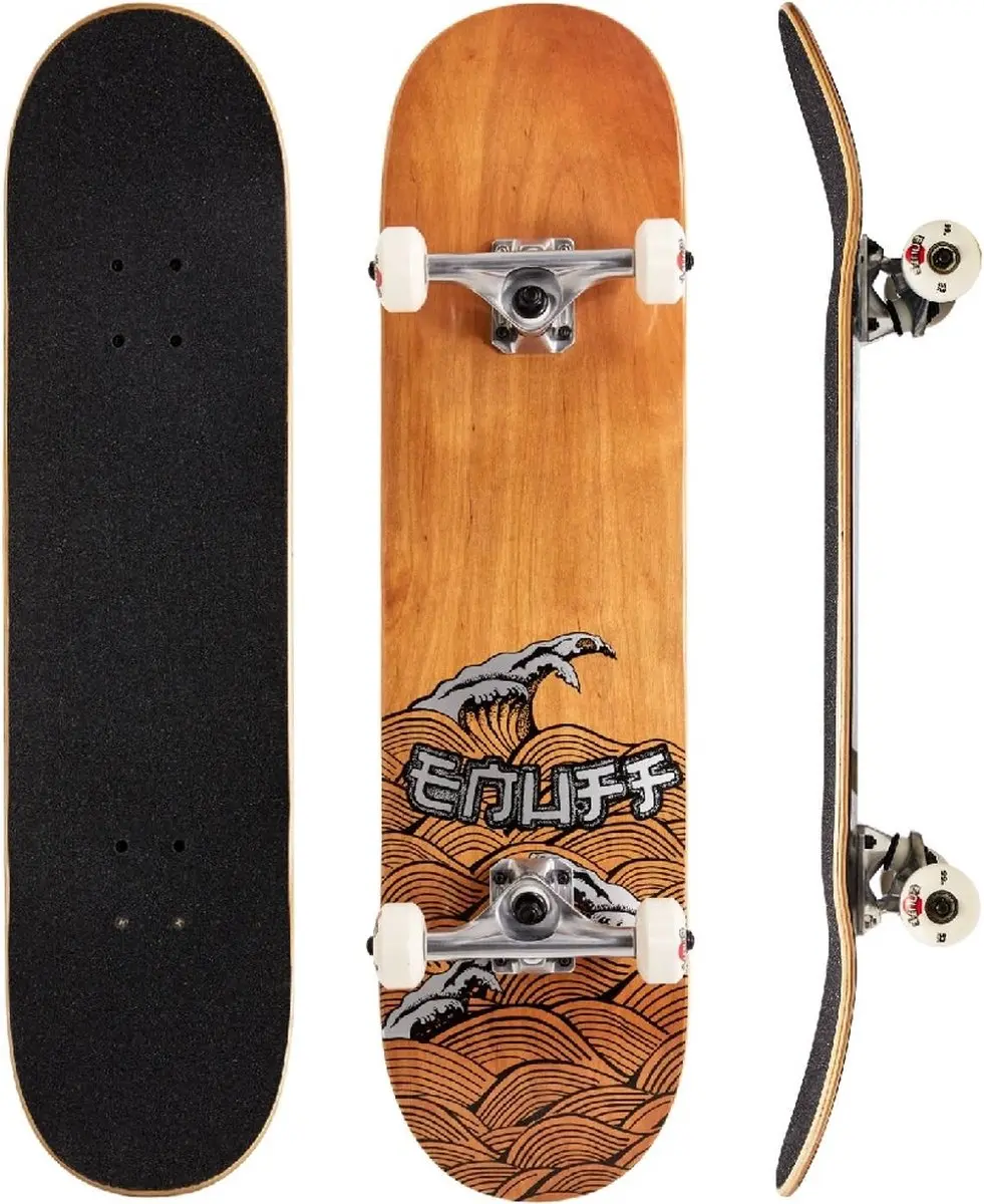 Enuff Skateboard 8.0 Big Wave - Bruin - afbeelding 3 van 3
