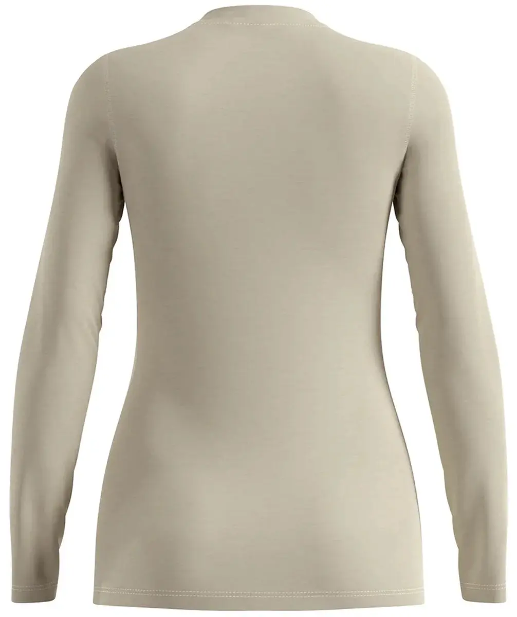 ODLO Merino 160 Lange Mouwen Basislaag - Beige - afbeelding 2 van 4