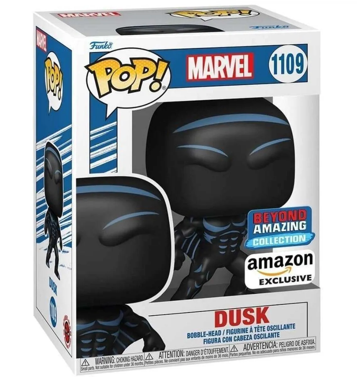 Funko Pop! Marvel Dusk #1109 Exclusive - Zwart - afbeelding 2 van 4