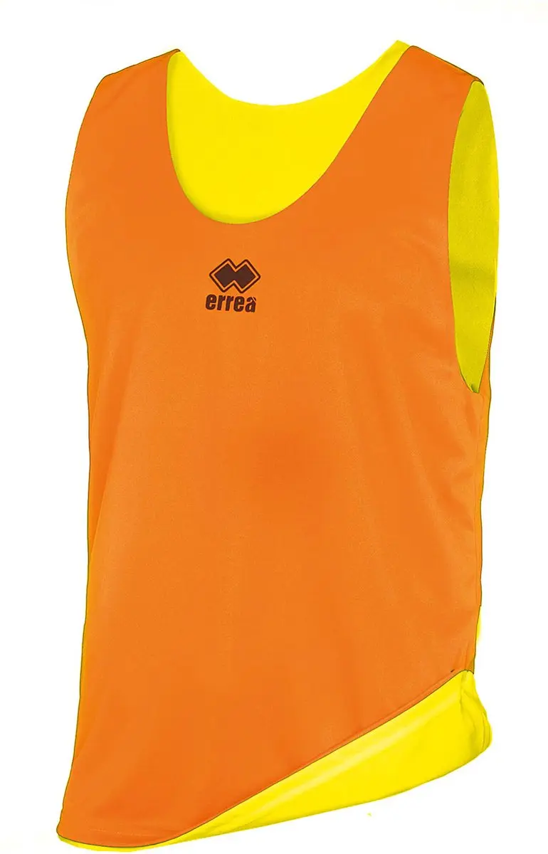 Errea Dubbele Kinderbib XXS - Oranje