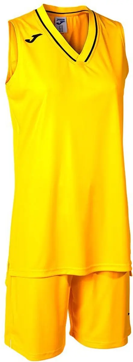 Joma Atlanta Set Vrouw Geel M - T-shirt & Korte broek - afbeelding 3 van 4