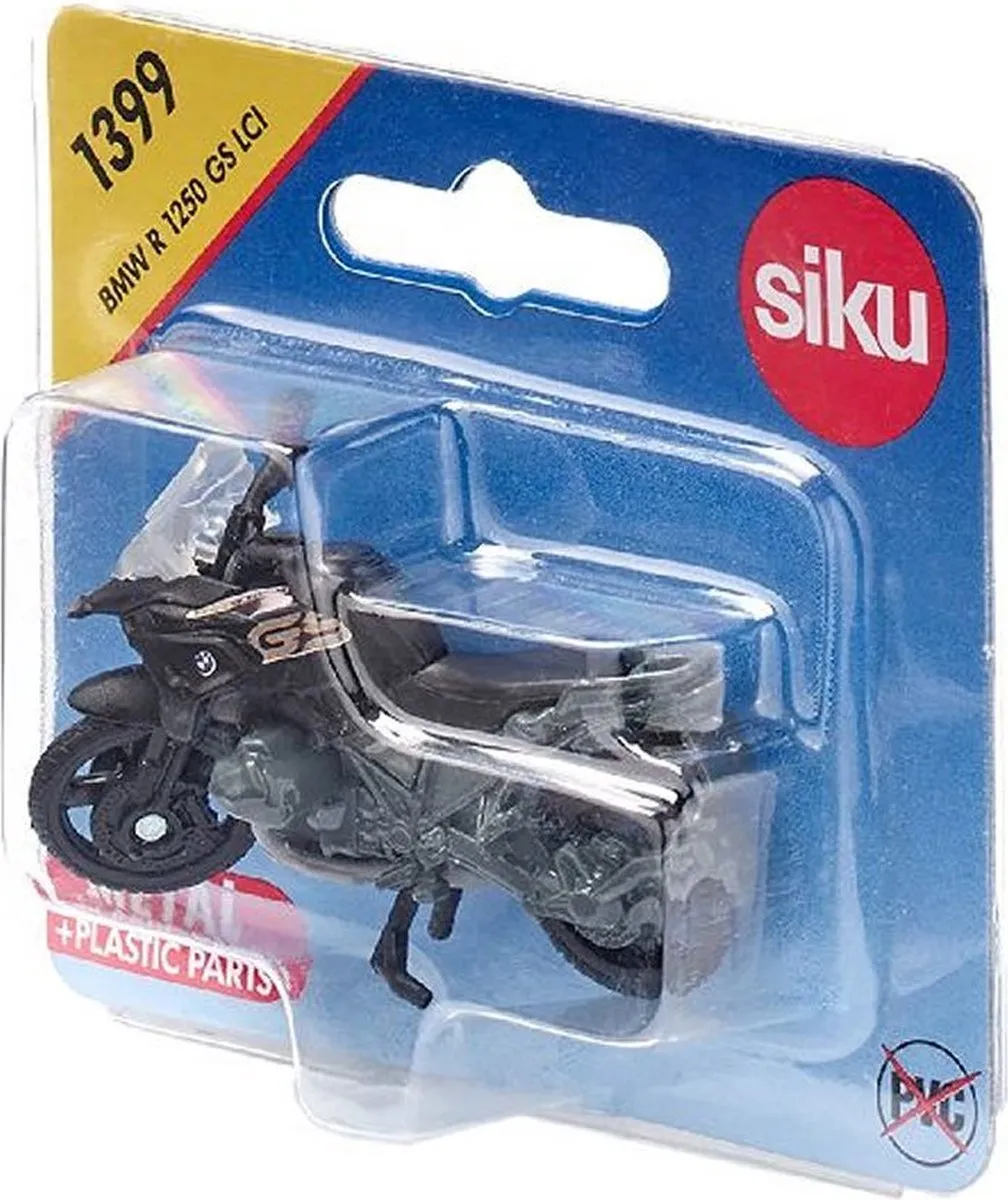 SIKU 1399 BMW R1250 GS LCI Speelgoedmotor - Blauw