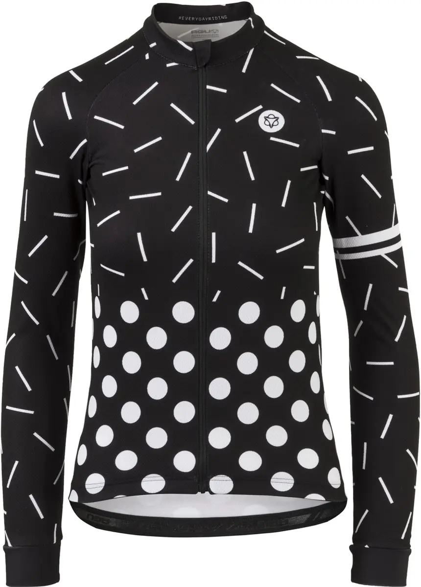 AGU Sprinkle Dot Fietsshirt Lange Mouwen Essential Dames