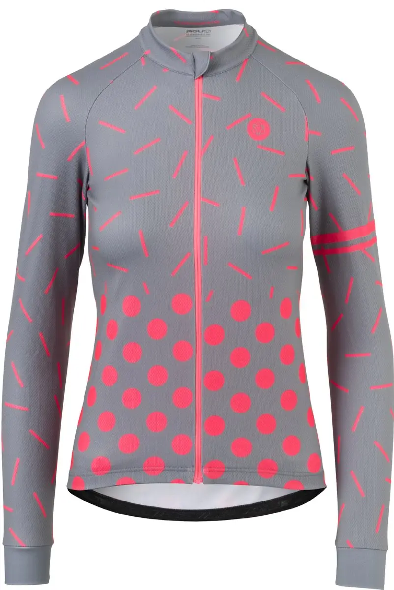 AGU Sprinkle Dot Fietsshirt Lange Mouwen Essential Dames