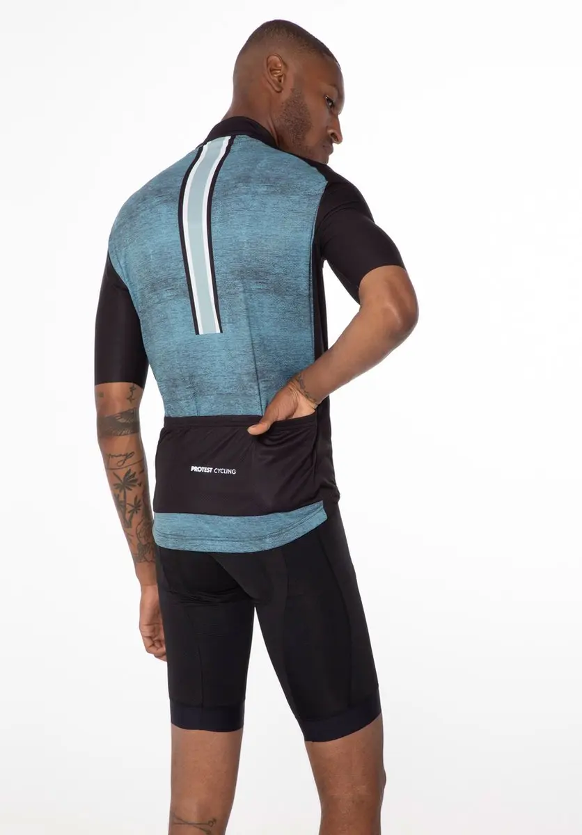 Protest Prtluuk Fietsshirt Heren XS - Groen - Reflecterend - afbeelding 3 van 6