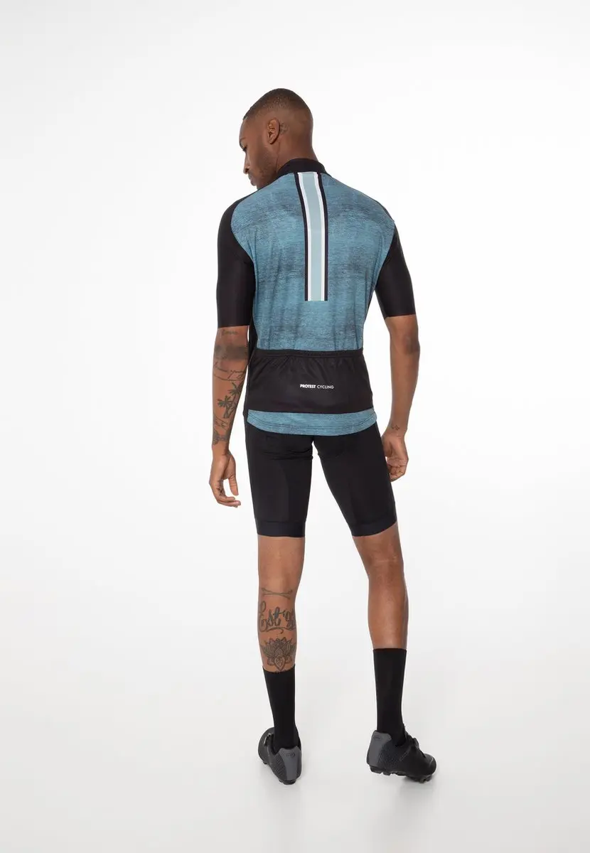 Protest Prtluuk Fietsshirt Heren XS - Groen - Reflecterend - afbeelding 5 van 6