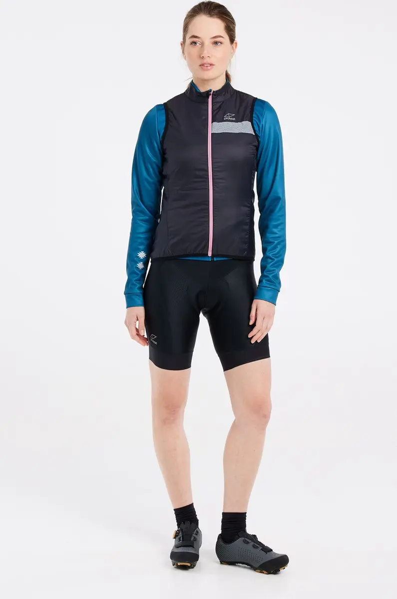 Protest Prtpraz Dames Bodywarmer Wielrennen XXL - True Black - afbeelding 3 van 6
