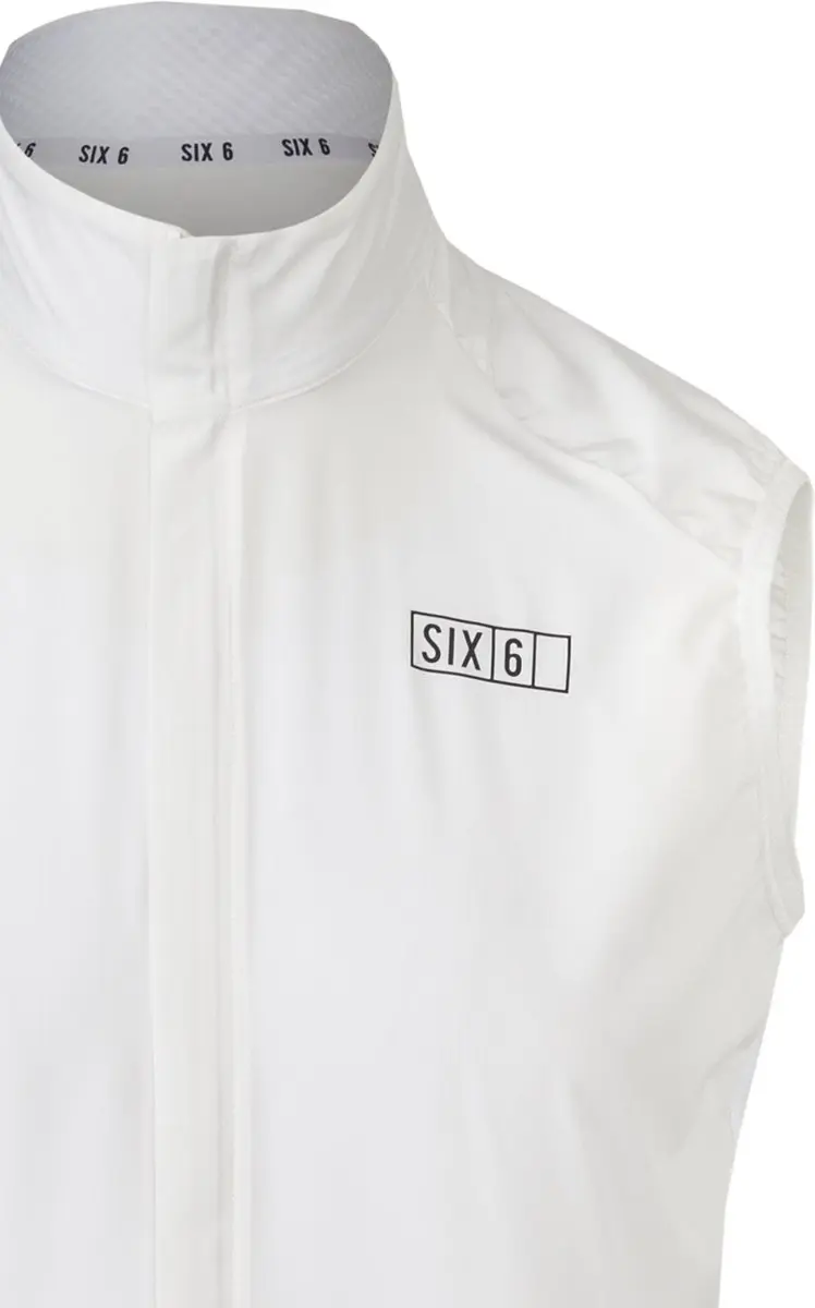 AGU Six6 Undyed Windbody Heren Fietsvest - Wit - XXL