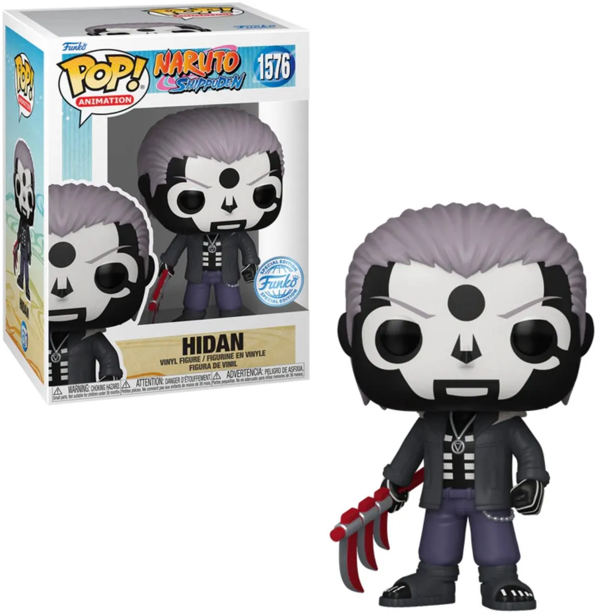 Funko Pop #1576 Naruto Shippuden Hidan - Special Edition