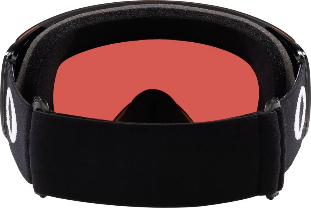 Oakley Flight Deck M Skibril Senior - Zwart/Wit - Blauwe Lens - afbeelding 2 van 6