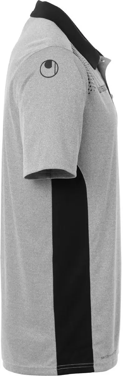Uhlsport Goal Polo Shirt Donker Grijs Melange - Maat M