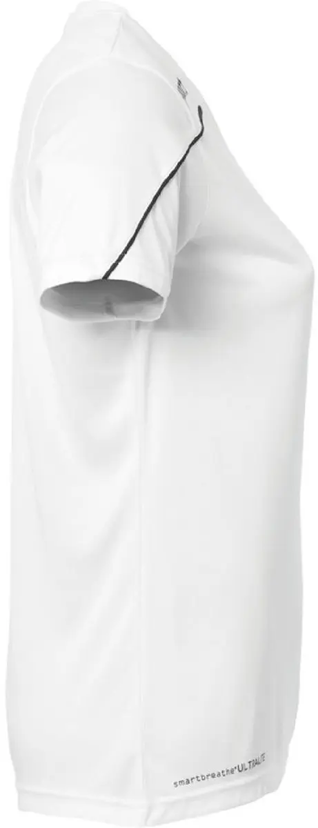 Uhlsport Stream 22 Dames Shirt Korte Mouw - XL - Wit/Zwart