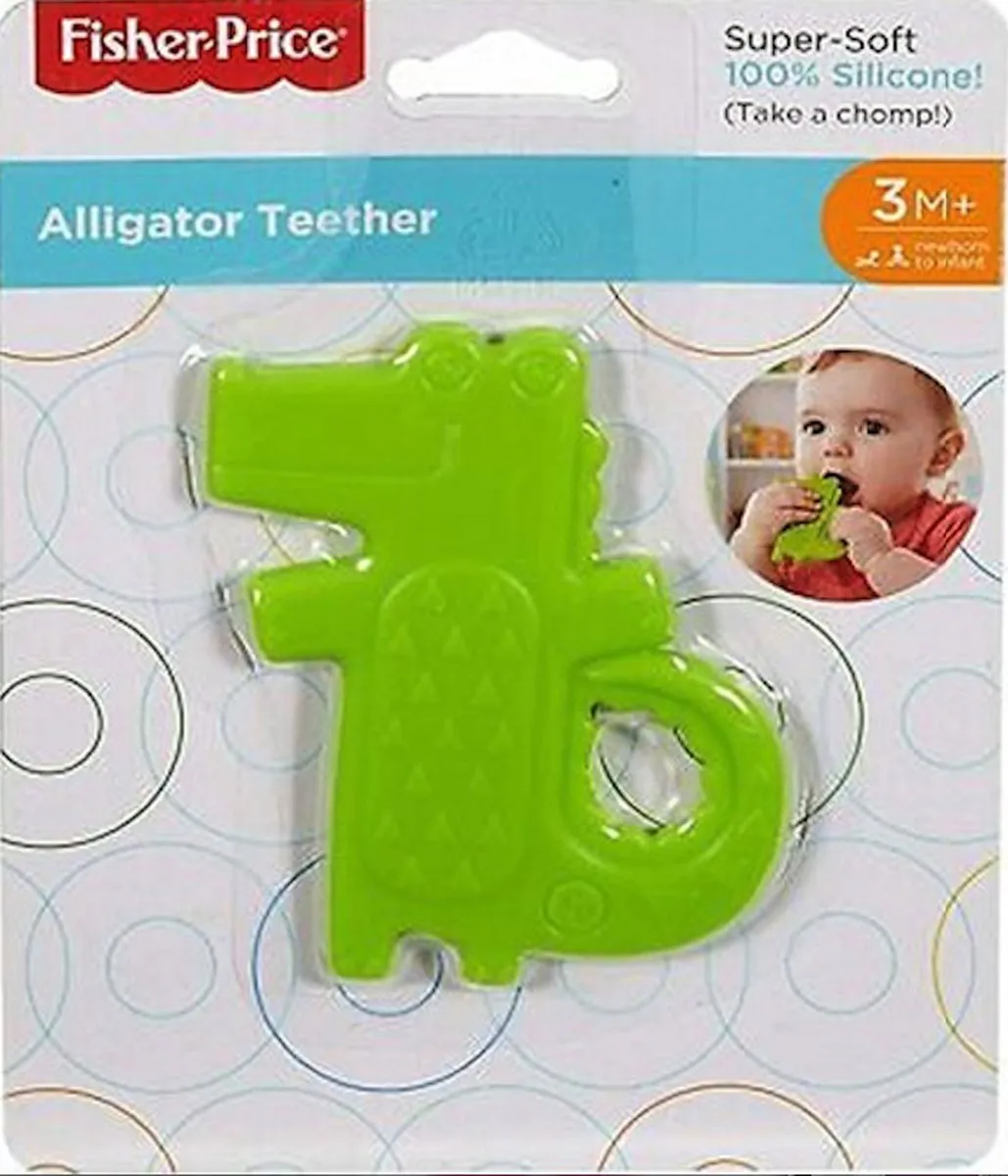 Fisher Price Krokodil Bijt-Figuur 3M+