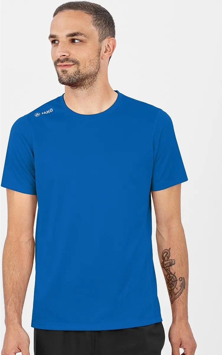 JAKO Run 2.0 T-Shirt Heren - Royal - Maat S