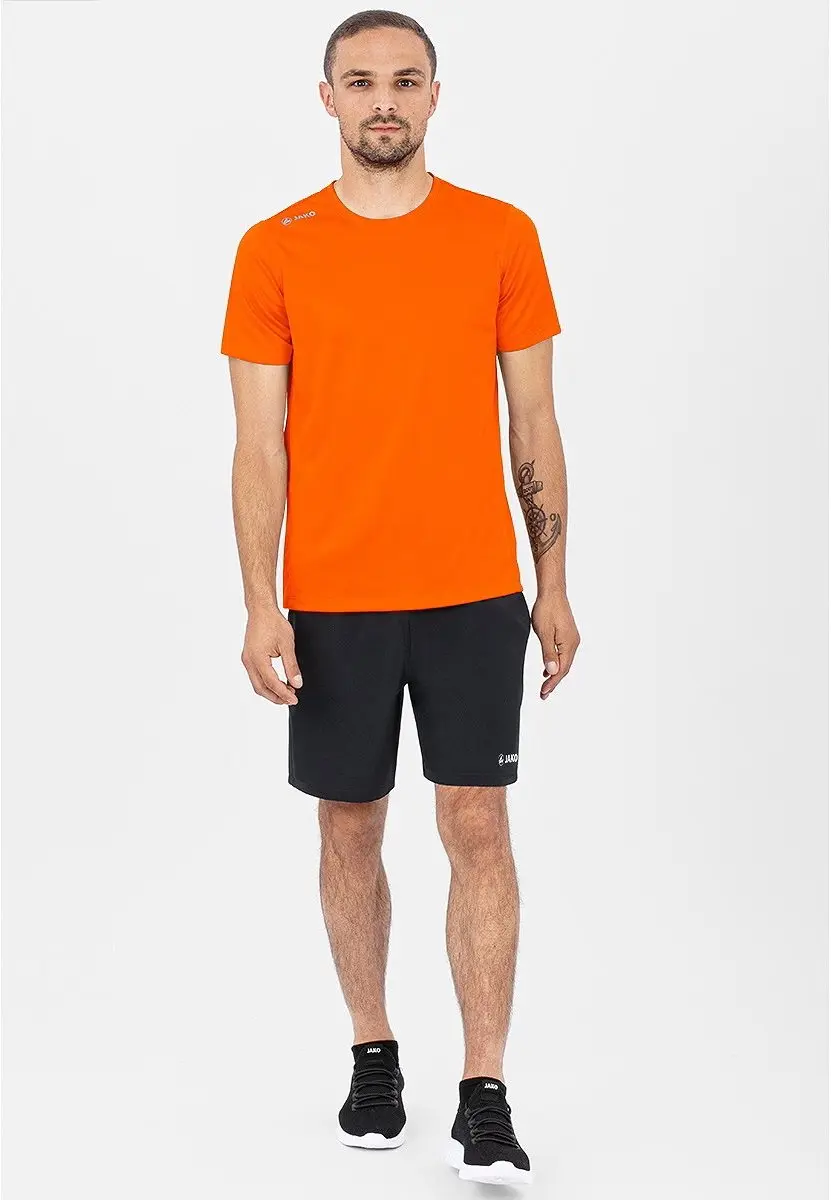 JAKO Run 2.0 T-Shirt Heren - Fluoro Oranje XXL