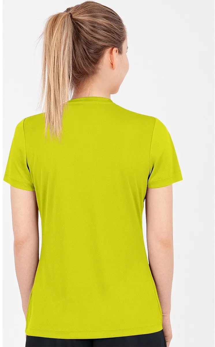 JAKO Team Shirt Dames - Korte mouw 36 - Lime - afbeelding 6 van 6