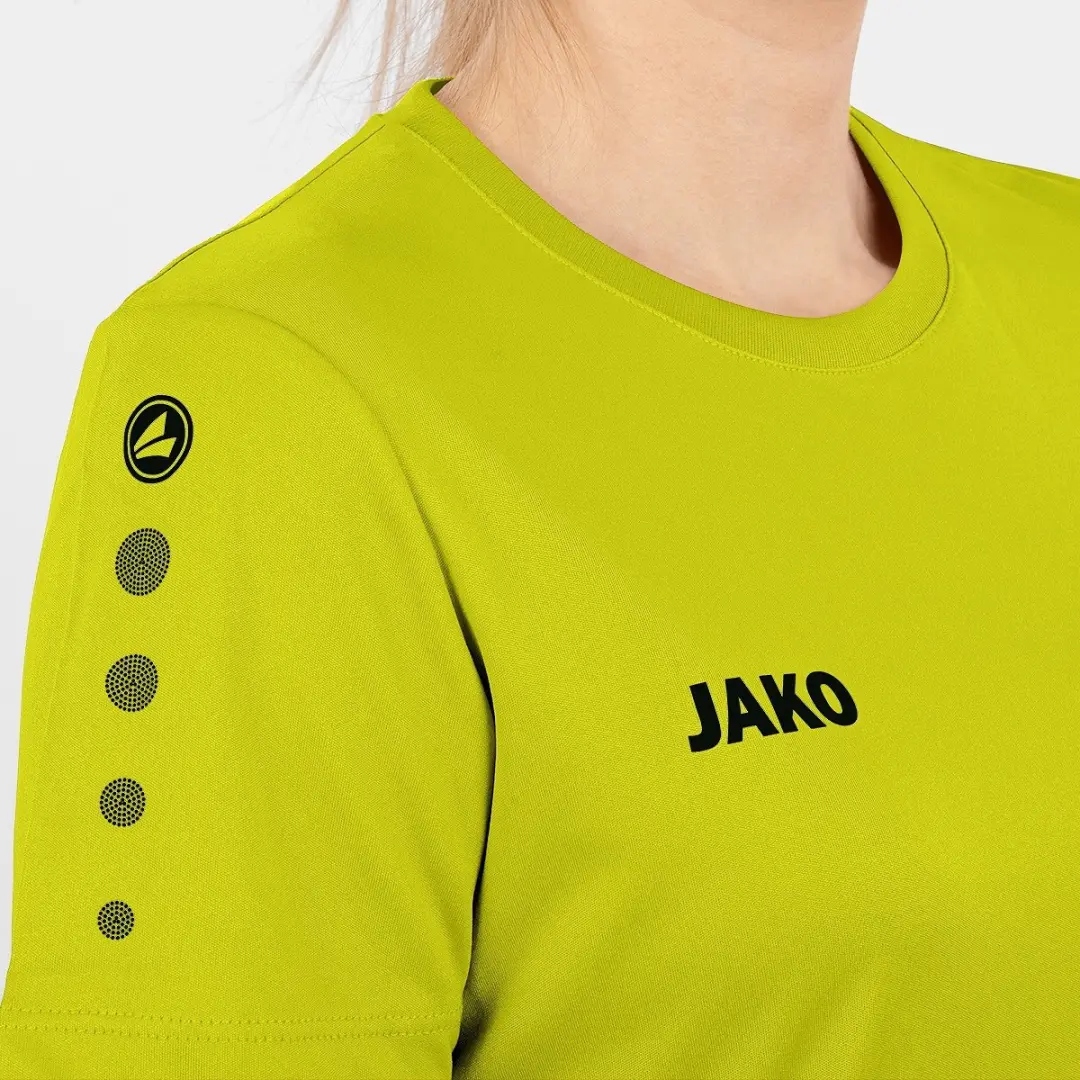 JAKO Team Shirt Dames - Korte mouw 36 - Lime