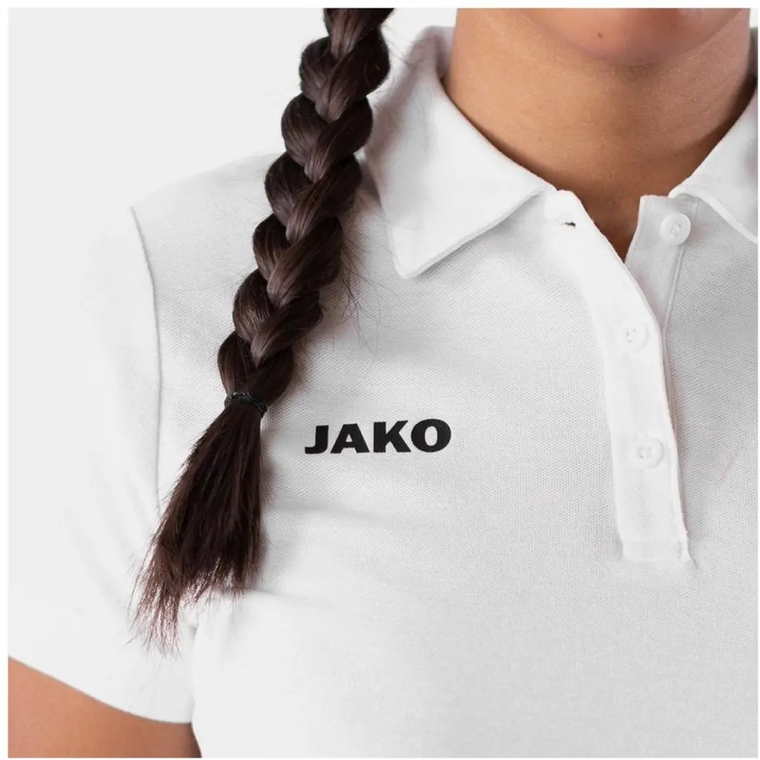 Jako Base Polo Dames 36 - Wit