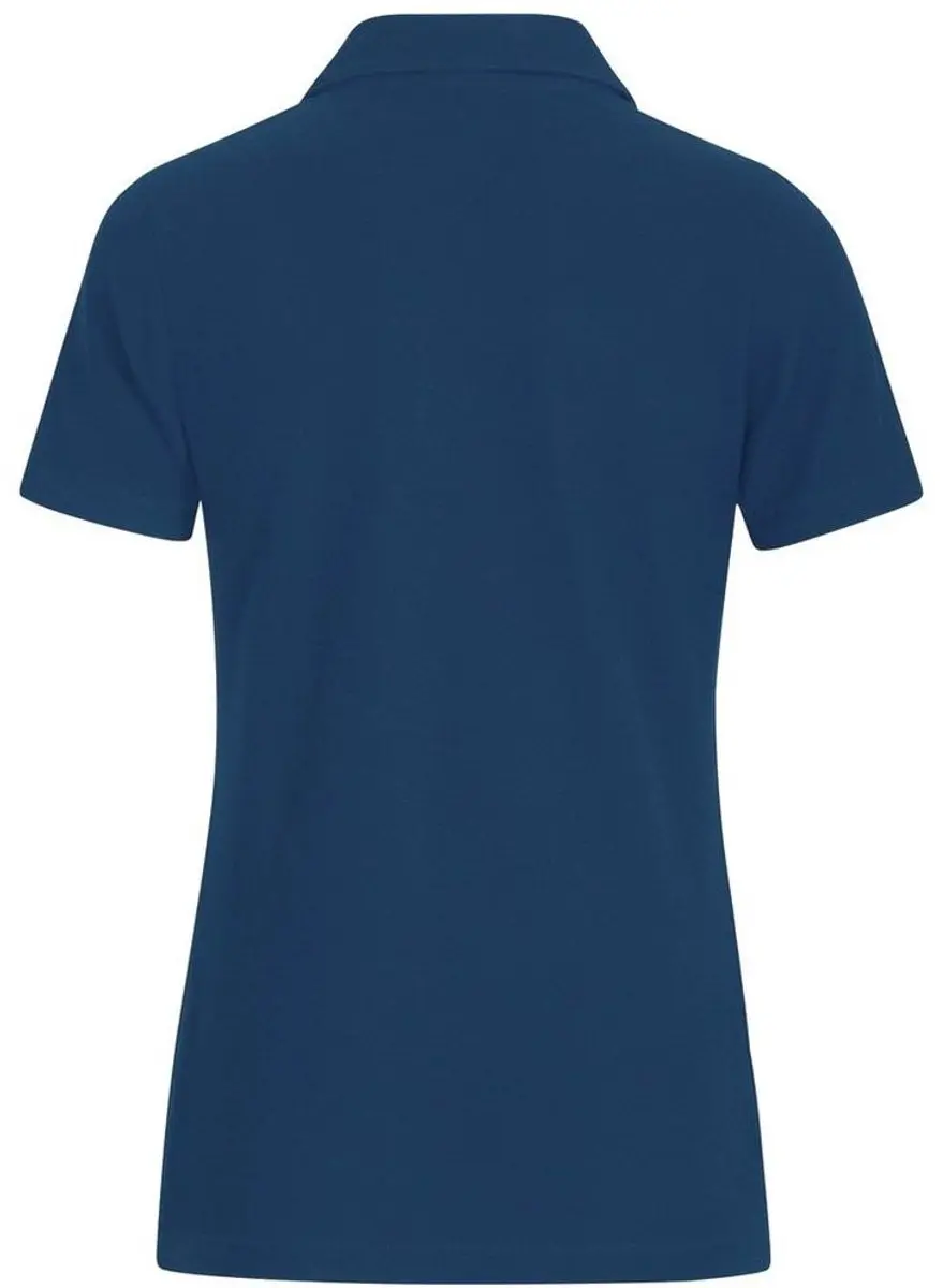 JAKO Base Polo Dames 38 - Antraciet/Marine