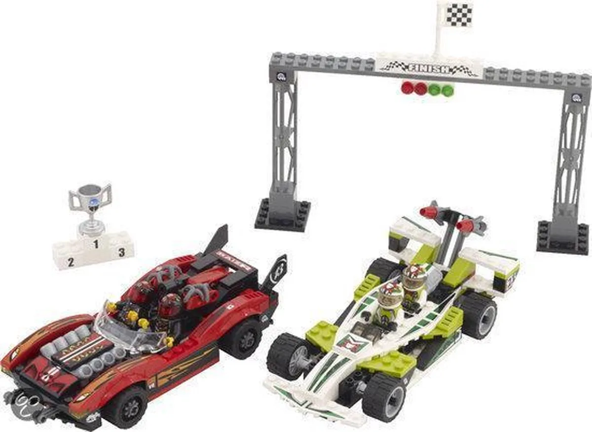 LEGO World Racers Wrakkenweg 8898 - 292 Stukken - afbeelding 3 van 6