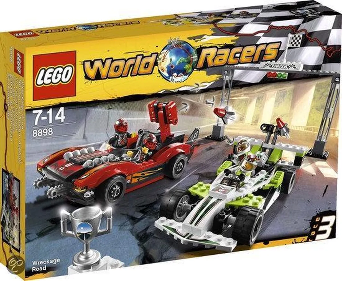 LEGO World Racers Wrakkenweg 8898