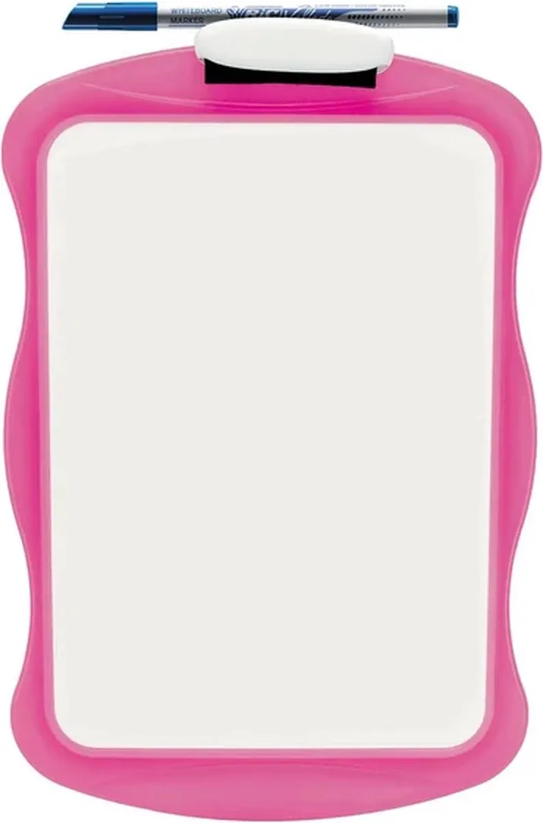 BIC Whiteboard Dubbelzijdig - Multicolor - met Wisser & Markers - afbeelding 6 van 6