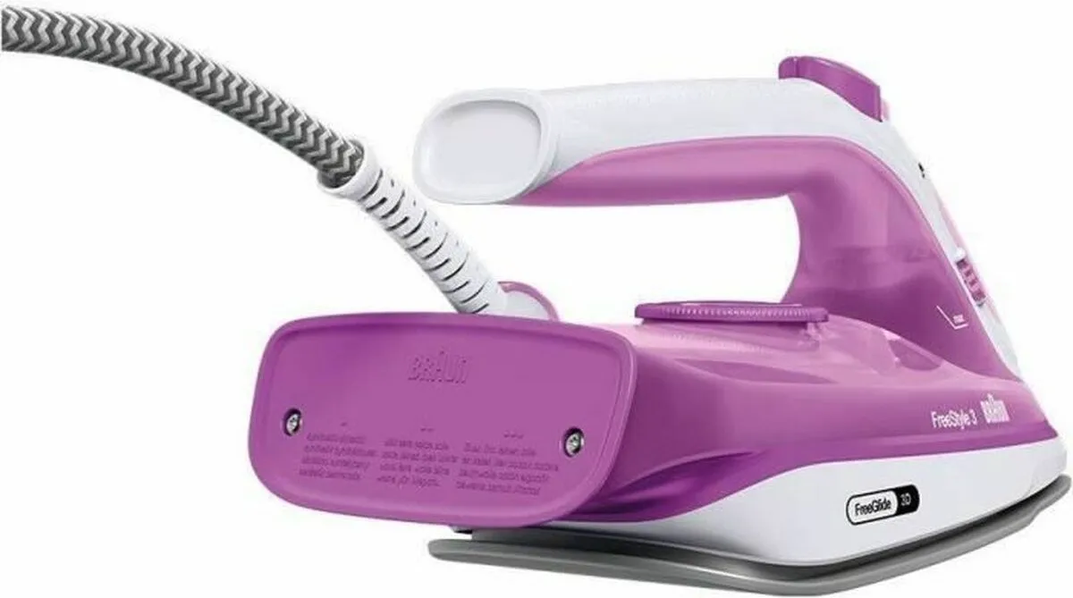 Braun FreeStyle 3 FI 3124 Stoomstrijkijzer 2400W - Paars