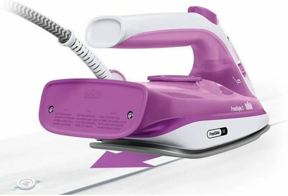 Braun FreeStyle 3 FI 3124 Stoomstrijkijzer 2400W - Paars - afbeelding 6 van 6